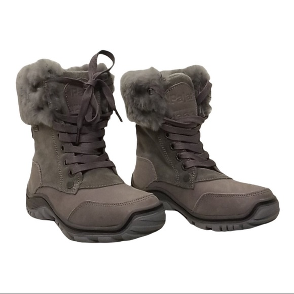 Pajar Abbie Genuine Sheepskin Warm Waterproof Winter Boot Size 5 - Picture 3 of 7